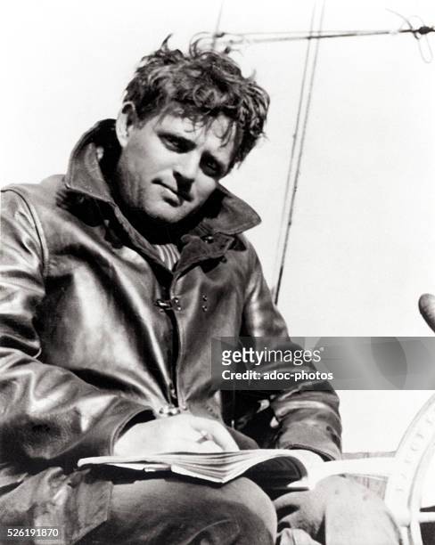 John Griffith Chaney called Jack London , American writer born in San Francisco . Ca. 1915.