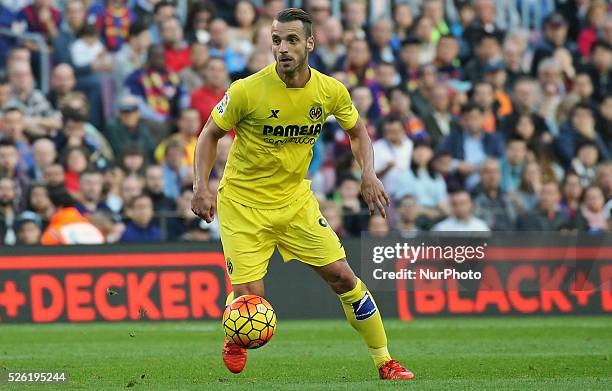 November 08- SPAIN: Roberto Soldado during the match between FC Barcelona and Villarreal CF, corresponding to the week 11 of the spanish league,...