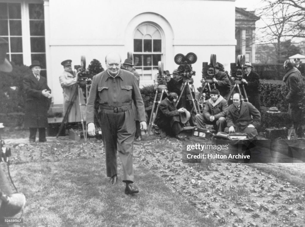 Churchill In Siren Suit