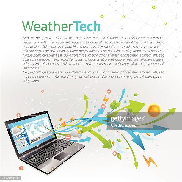 Weather Breaking Computer Weather Alert Computer Photos and Premium High Res Pictures - Getty Images