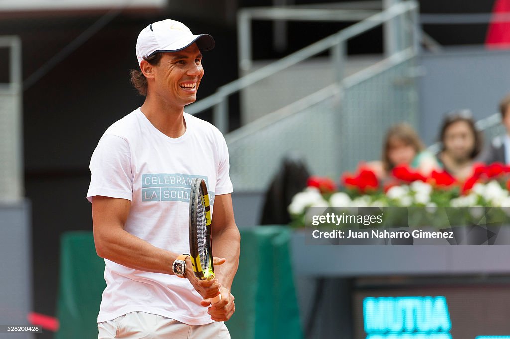 Charity Day Tournament at Mutua Madrid Open