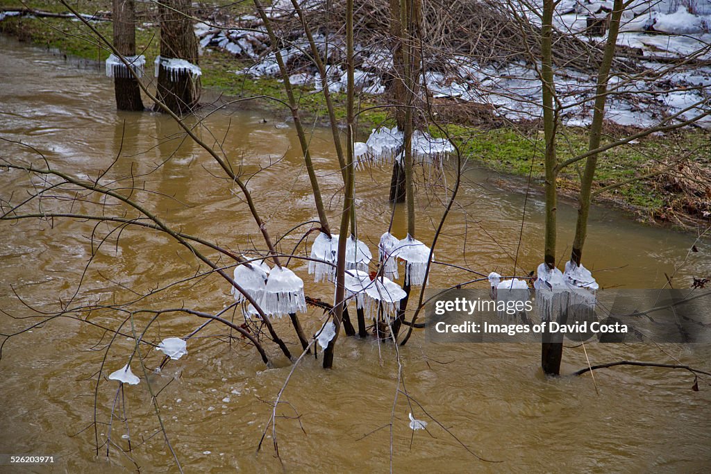 Hanging Ice