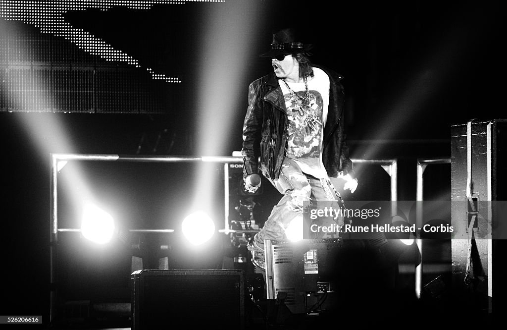 UK- Music- Guns' N' Roses perform in London