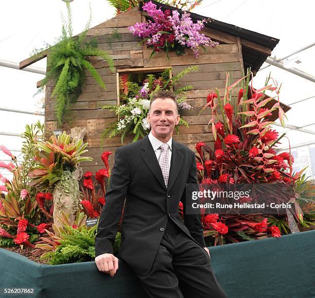 Gary Rhodes attends the "Chelsea Flower Show" at The Royal Hospital Chelsea.