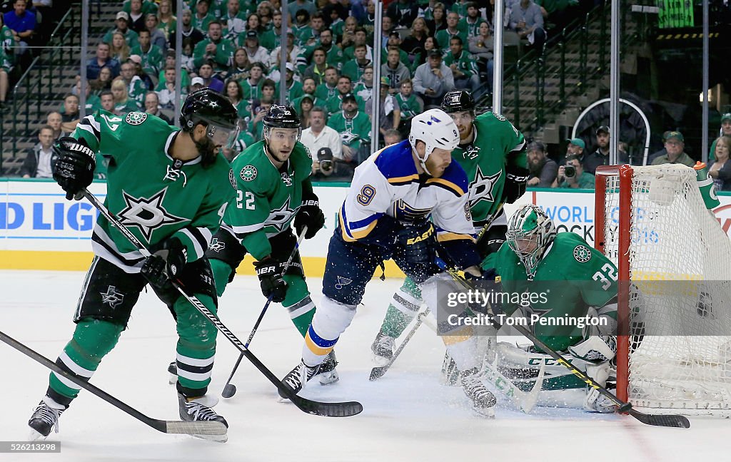 St Louis Blues v Dallas Stars - Game One