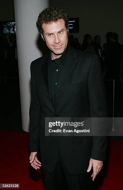 Actor Will Ferrell arrives at "A Work In Progress: An Evening With Marc Forster" at The Museum of Modern Art on April 12, 2005 in New York City.