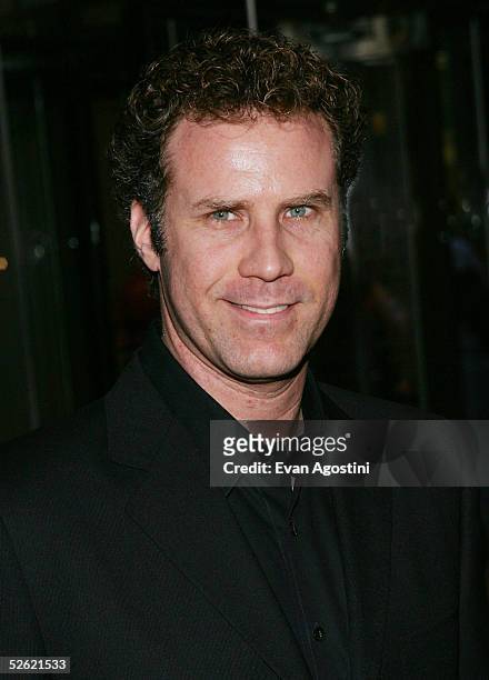 Actor Will Ferrell arrives at "A Work In Progress: An Evening With Marc Forster" at The Museum of Modern Art on April 12, 2005 in New York City.