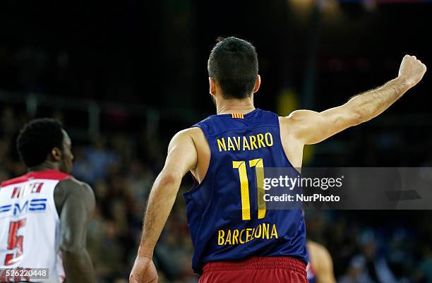 Febrero- ESPANA: Juan Carlos Navarro during the match beetwen FC Barcelona and Olympiakos, corresponding to the week 8 of the Top 16 of the...