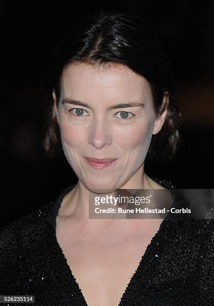 Olivia Williams attend the premiere of "Never Let Me Go" at Odeon, Leicester Square .