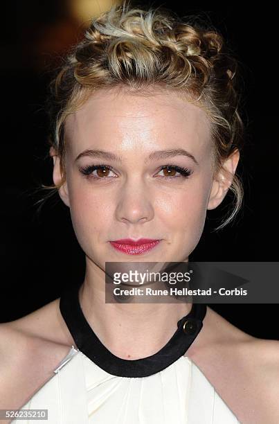 Carey Mulligan attends the premiere of "Never Let Me Go" at Odeon, Leicester Square .