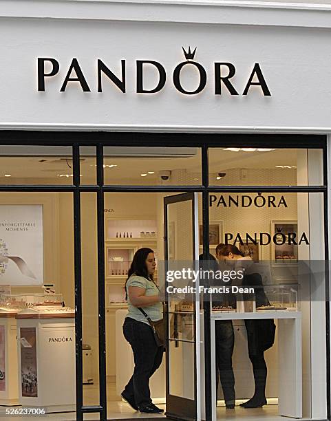 Copenhagen / Denmark. _New Pandora store on stroeget 14 June 2013