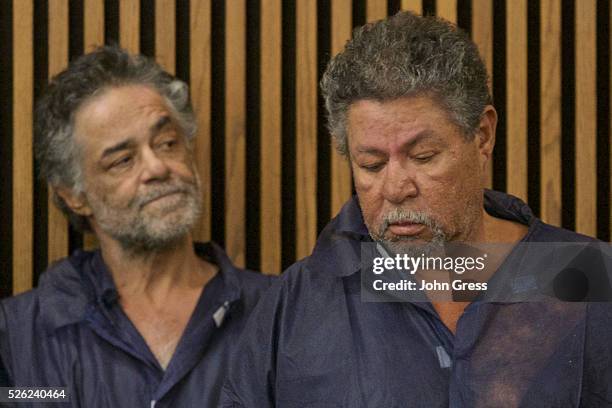 Onil Castro and Pedro Castro appear for their initial court appearance in Cleveland, Ohio, May 9, 2013. Castro a veteran school bus driver fired from...