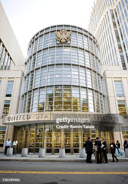 The Brooklyn Federal Court where terror suspect, Najibullah Zazi, is scheduled to be arraigned in Brooklyn, on Tuesday, September 29, 2009.