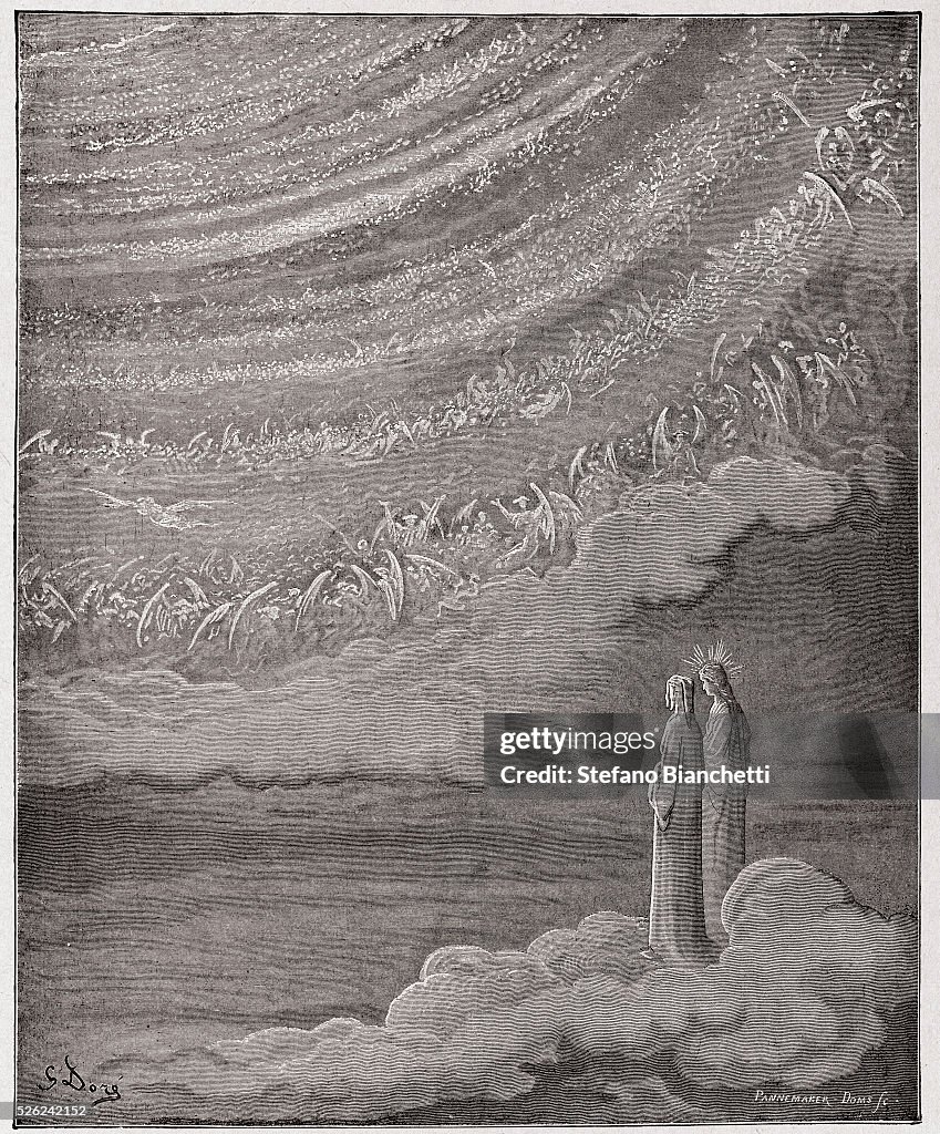 Illustration from Dante's Paradiso