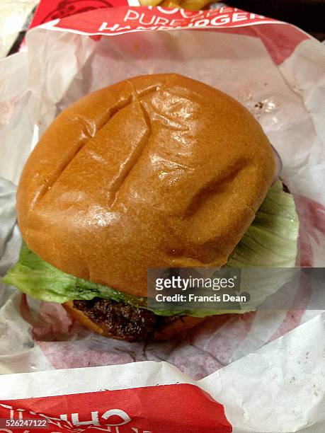Lewiston /Idaho /USA_ 30 December 2015 _ Wendys old fashion burgers and fried