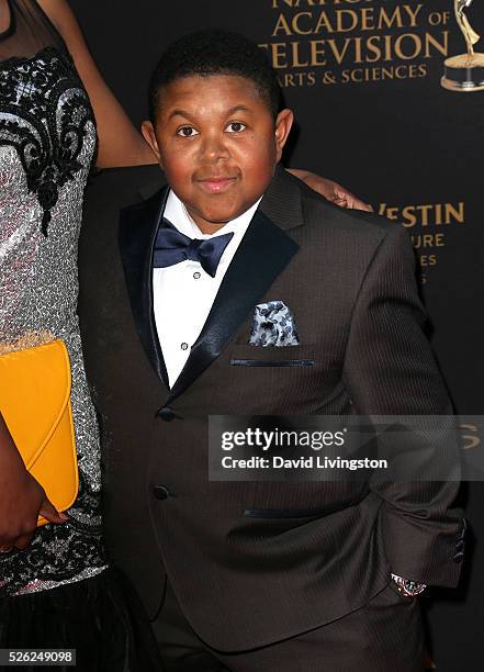 Actor Emmanuel Lewis attends the 43rd Annual Daytime Creative Arts Emmy Awards at Westin Bonaventure Hotel on April 29, 2016 in Los Angeles,...