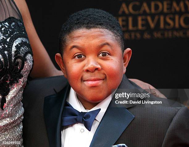 Actor Emmanuel Lewis attends the 43rd Annual Daytime Creative Arts Emmy Awards at Westin Bonaventure Hotel on April 29, 2016 in Los Angeles,...