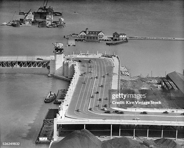 The S curve was constructed in 1937 to connect the north side Lake Shore Drive with a roadway built on the South side in accommodate the Chicago...