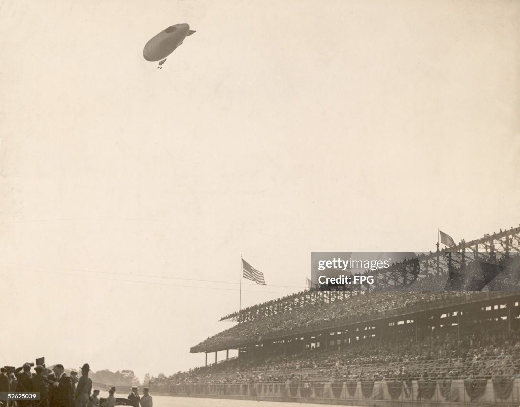 Airship Over The Speedway