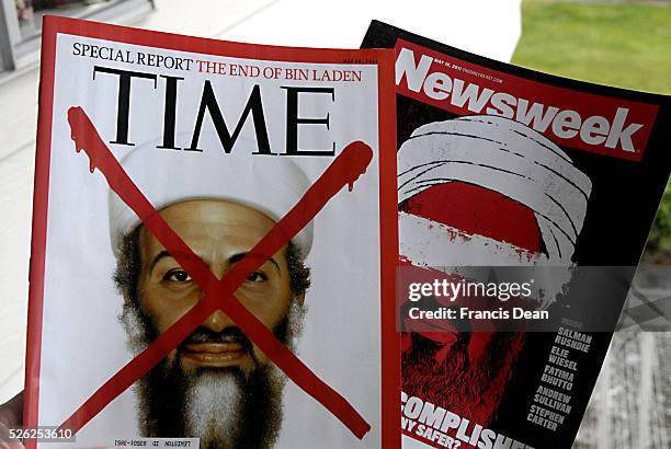 American News magazine Time and Newsweek Osama ben Laden dean news on recently american issues 7 April 2011