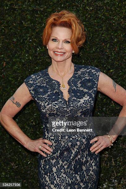 Actress Patsy Pease attends the 2016 Daytime Creative Arts Emmy Awards - Arrivals at Westin Bonaventure Hotel on April 29, 2016 in Los Angeles,...