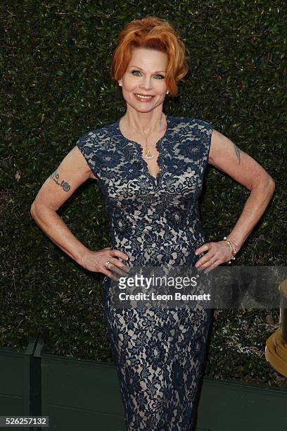 Actress Patsy Pease attends the 2016 Daytime Creative Arts Emmy Awards - Arrivals at Westin Bonaventure Hotel on April 29, 2016 in Los Angeles,...