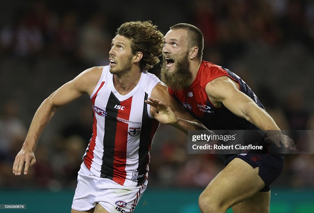 AFL Rd 6 - Melbourne v St Kilda