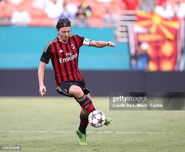 Milan Captain Riccardo Montolivo during the match between LA Galaxy and AC Milan during the Guinness International Champions Cup. AC Milan won the...