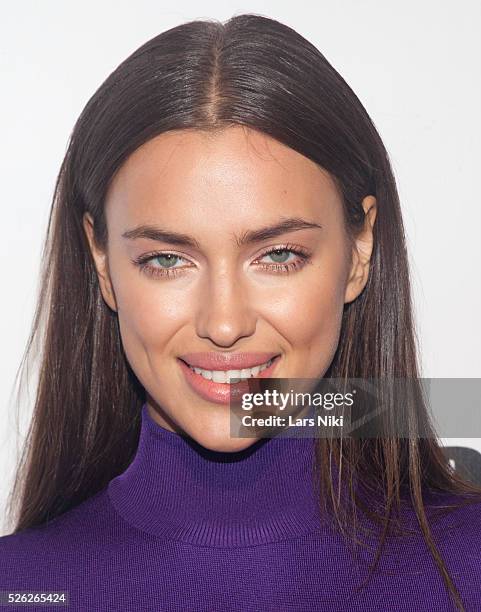 Irina Shayk attends the Sports Illustrated Swimsuit Launch Party at Crimson in New York City. �� LAN