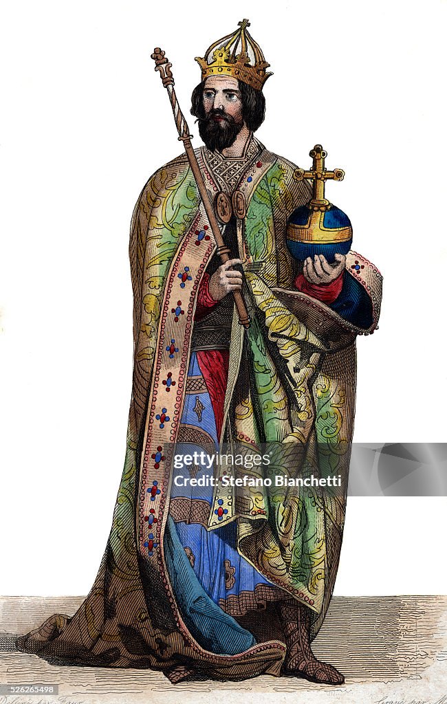 Portrait of Charlemagne