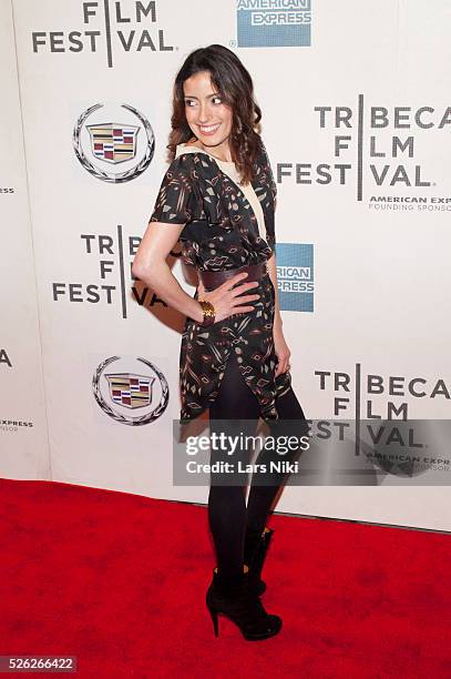 Bree Warner attends the Almost Christmas film premiere during the Tribeca Film Festival at BMCC in New York City. �� LAN
