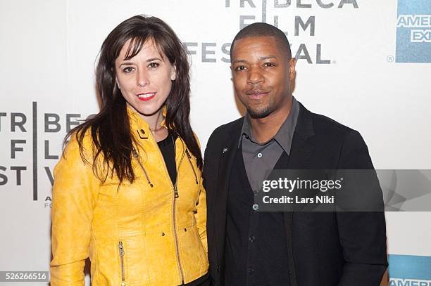 Vincent D'Arbrouze attends the Almost Christmas film premiere during the Tribeca Film Festival at BMCC in New York City. �� LAN