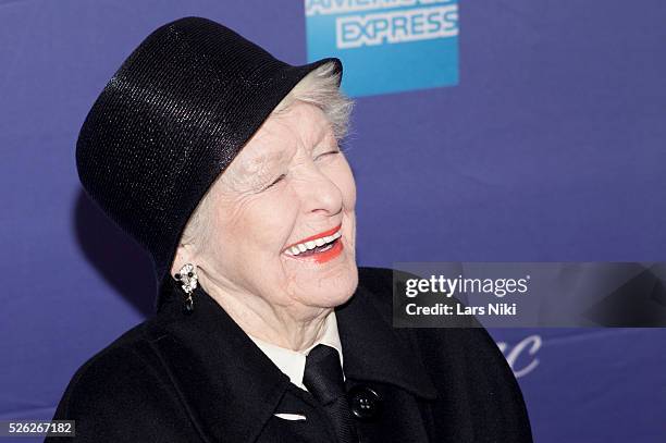 Elaine Stritch attends the Elaine Stritch: Shoot Me Premiere during the 2013 Tribeca Film Festival at the SVA Theater in New York City. �� LAN