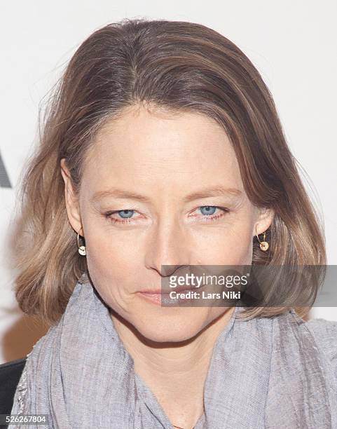 Jodie Foster attends the Sunlight Jr Film Premiere during the 2013 Tribeca Film Festival at the BMCC in New York City. �� LAN