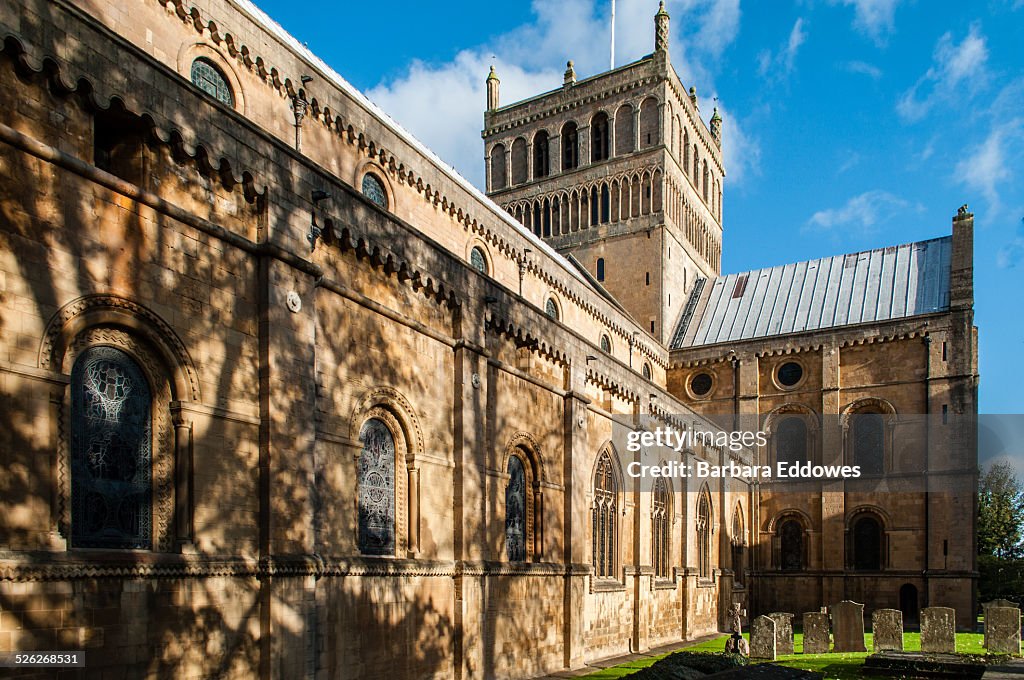 Southwell Minster, south wall and transept