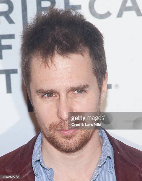 Sam Rockwell attends the Trust Me Film Premiere during the 2013 Tribeca Film Festival at the BMCC in New York City. �� LAN