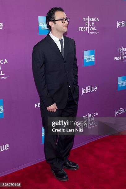 Josh Fox attends the Gasland Part II Film Premiere during the 2013 Tribeca Film Festival at the SVA Theater in New York City. �� LAN