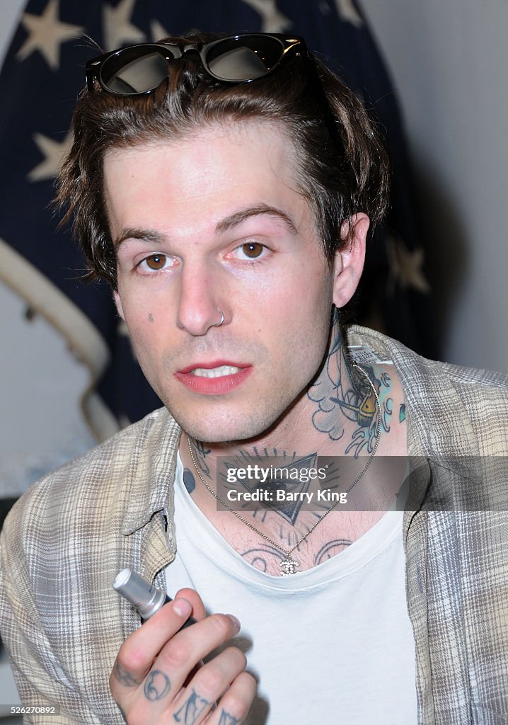 Jesse Rutherford Musician/singer Jesse Rutherford of The Neighbourhood attends book ...