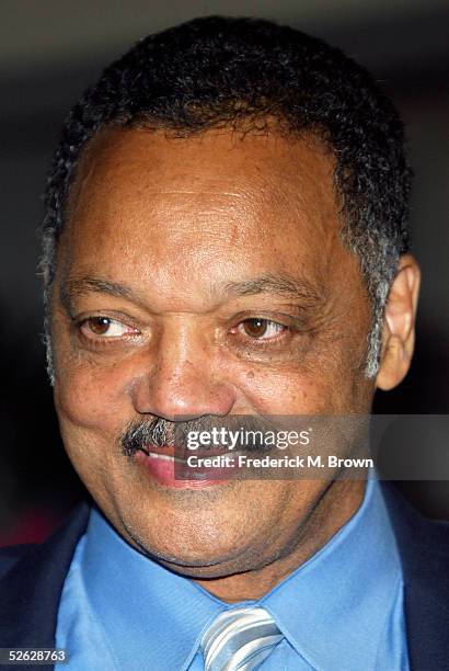 Reverned Jesse Jackson attends the 14th Annual Death Penalty Focus Awards Dinner at the Fairmont Miramar Hotel on April 13, 2005 in Santa Monica,...