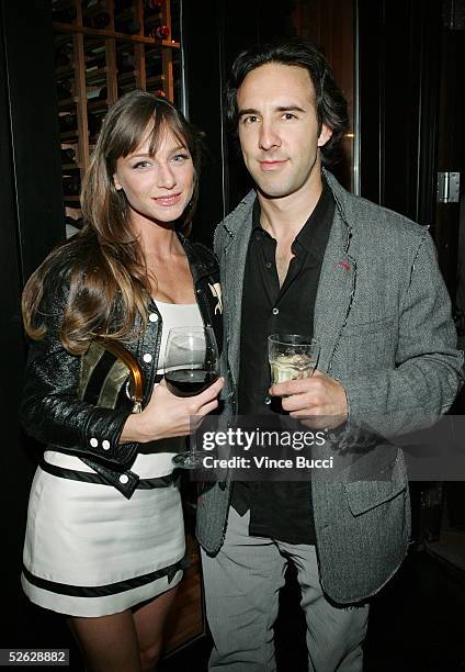 Actress Katharine Towne and writer/producer John Stalberg attend the afterparty for the 5th Annual International Beverly Hills Film Festival opening...