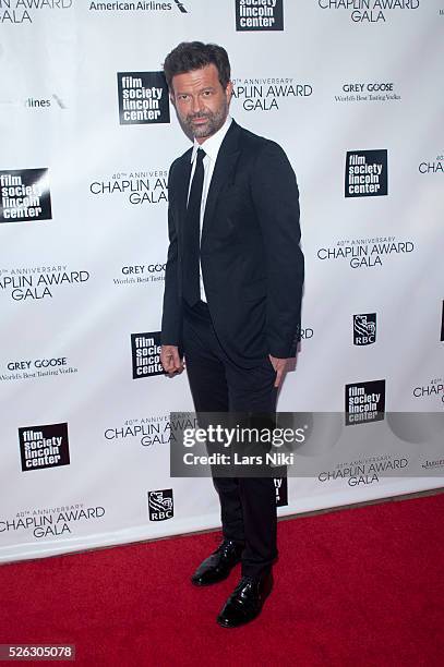 Yvan Mispelaere attends The 40th Anniversary Chaplin Award Gala at Avery Fisher Hall at Lincoln Center for the Performing Arts in New York City. ��...