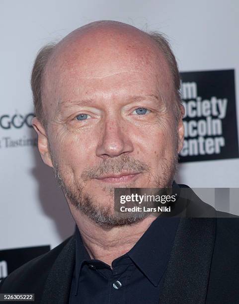 Paul Haggis attends The 40th Anniversary Chaplin Award Gala at Avery Fisher Hall at Lincoln Center for the Performing Arts in New York City. �� LAN