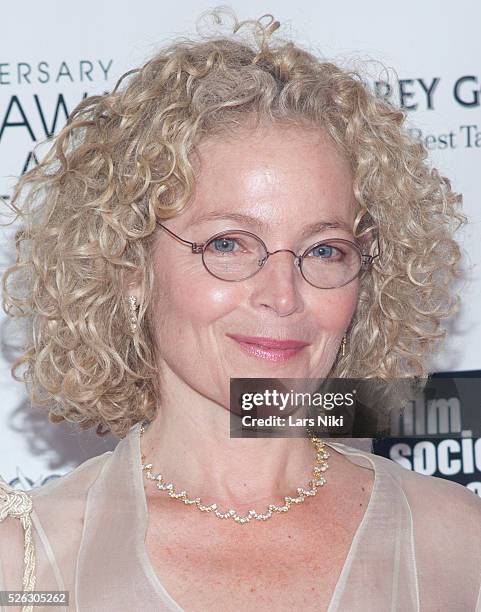 Amy Irving attends The 40th Anniversary Chaplin Award Gala at Avery Fisher Hall at Lincoln Center for the Performing Arts in New York City. �� LAN