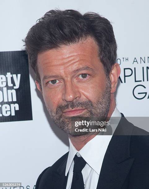 Yvan Mispelaere attends The 40th Anniversary Chaplin Award Gala at Avery Fisher Hall at Lincoln Center for the Performing Arts in New York City. ��...