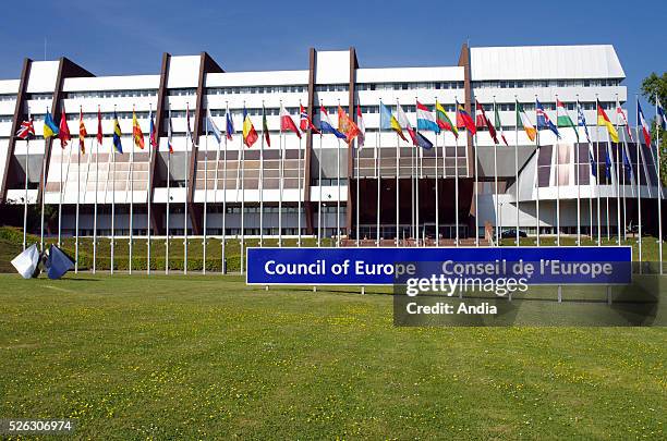The Palace of Europe, seat of the Council of Europe, in the EU institutions district.
