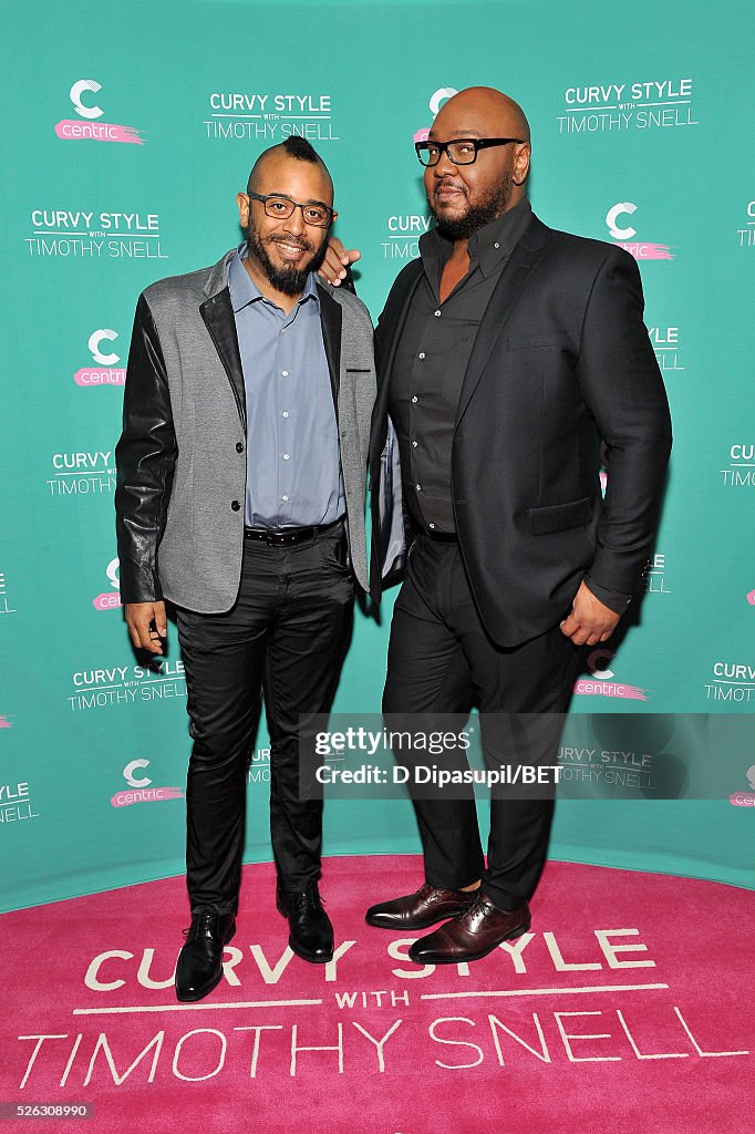 Tim Snell Jose Pagan and Timothy Snell attend the Curvy Style with Timothy ...