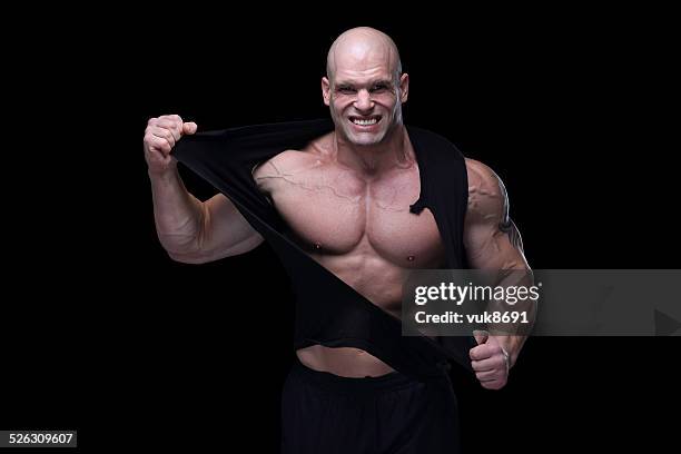 power - muscle tear stock pictures, royalty-free photos & images