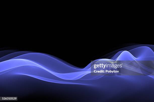 blue wave - effortless abstract stock illustrations