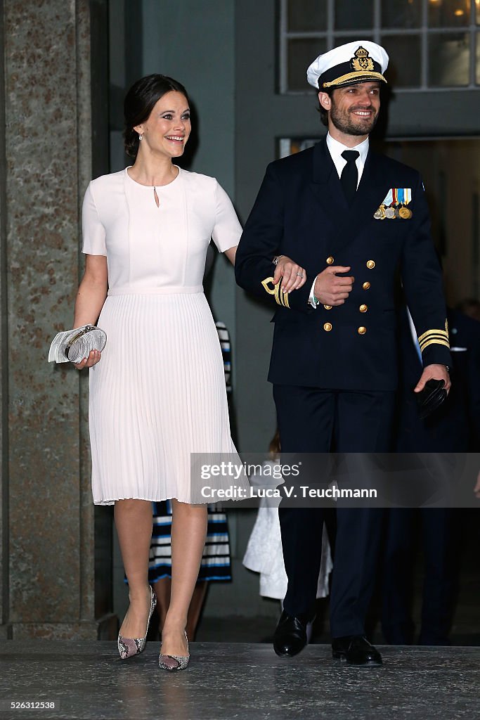 Te Deum Thanksgiving Service Arrivals - King Carl Gustaf of Sweden Celebrates His 70th Birthday