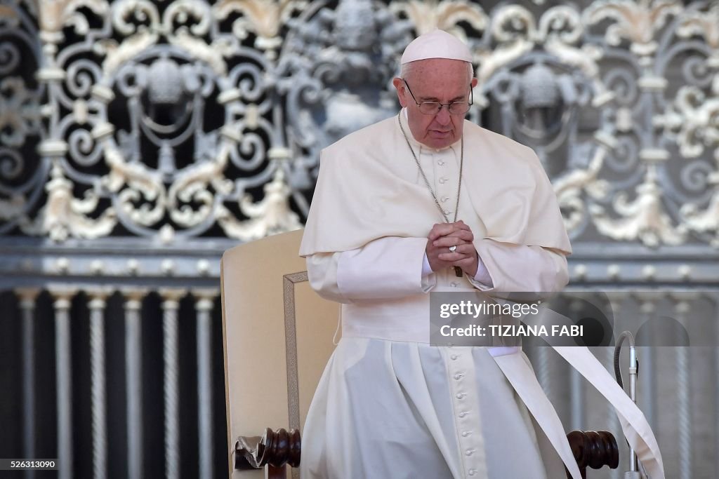 VATICAN-POPE-AUDIENCE